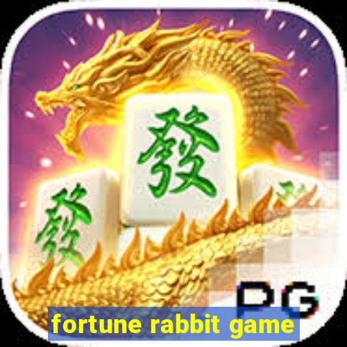 fortune rabbit game